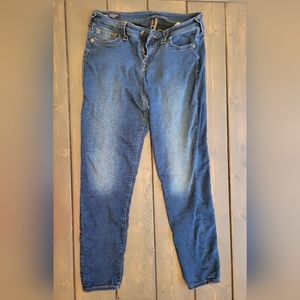 True Religion Halle mid rise super skinny size 31